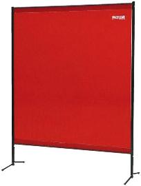 Schutzwand Transtac T40 rotorange SINOtec Produktbild