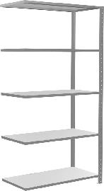 Steckregalsystem-Set (Anbauregal), einseitig nutzbar Produktbild
