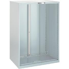 Schubladenschrank-Leergehäuse, 54x36 E, lichtgrau Produktbild