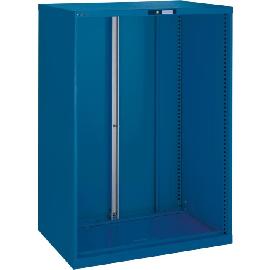 Schubladenschrank-Leergehäuse, 54x36 E, enzianblau Produktbild