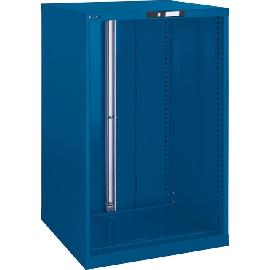 Schubladenschrank-Leergehäuse, 36x36 E, enzianblau Produktbild