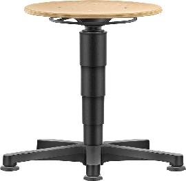 Drehhocker, Ausführung Holz Produktbild
