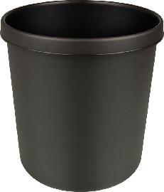 Papierkorb 18 l schwarz schwer entflammb.helit Produktbild