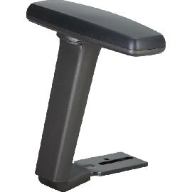 Armlehnen (Paar) schwarz für Arbeitsstuhl Neon ESD Produktbild