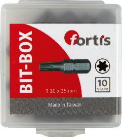 Bit zähhart 1/4" DIN3126 C6,3 T30x25mm 10er Pack FORTIS Produktbild
