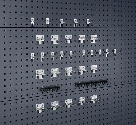 Hakensortiment 32-teilig für Lochplatten für Lochplatten Produktbild