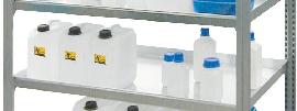 Zusatz-Wannenboden für Gefahrstoffregale, wassergefährdende Flüssigkeiten Produktbild