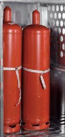 Flaschenhalter für 2 Gasflaschen Produktbild