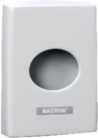 Hygienebeutelspender Katrin, weiss Produktbild