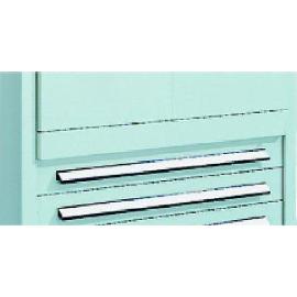 Zwischenholm Meta CLIP bei 2 Türen RAL7035 Produktbild