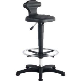 Bimos Sitz-Steh-Stuhl 9419-2000 Flex 3 Sitzhöhe 510-780 mm mit Gleiter /Fußring Produktbild
