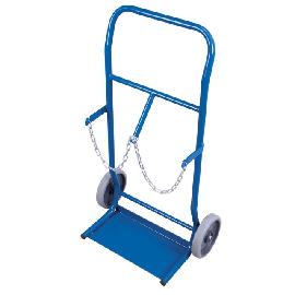 Stahlflaschenkarre 50 kg 2x10 l Gummiräder VarioFit Produktbild