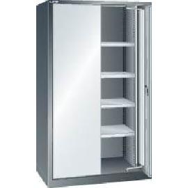 Schwerlastschrank mit Türen und 4 Verstellböden Produktbild