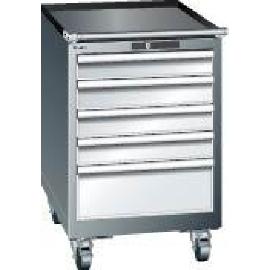 Schubladenschrank mit 5 Schubladen, fahrbar (Tiefe 572 mm) Produktbild