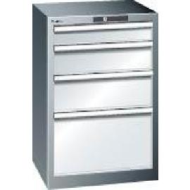 Schubladenschrank mit 4 Schubladen, stationär (Tiefe 572 mm) Produktbild