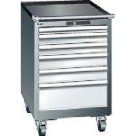Schubladenschrank mit 6 Schubladen, fahrbar (Tiefe 572 mm) Produktbild