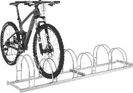 Fahrradständer, -überdachung