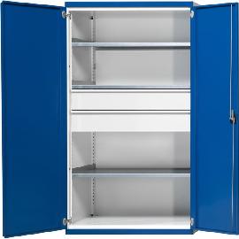 Schwerlastschrank ohne Mittelwand, mit 2 Schubladen Produktbild