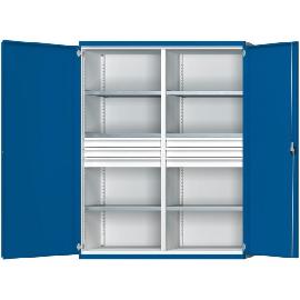 Schwerlastschrank mit Mittelwand, 6 Schubladen FH 120 mm Produktbild