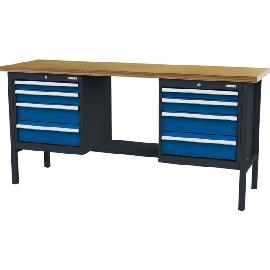 Kastenwerkbank, 2000 mm, 8 Schubladen Produktbild