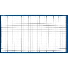 Gitterrückwand, blau verzinkt Produktbild