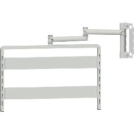 Halteschiene für Grund-Schwenkrahmen RAL 7035 Produktbild
