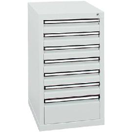 Schubladenschrank, 900x500x500 mm, Schubladen 6x 100/1x 200 mm Produktbild