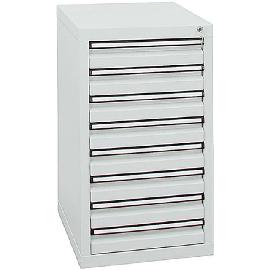 Schubladenschrank, 900x500x500 mm, Schubladen 8x 100 mm Produktbild