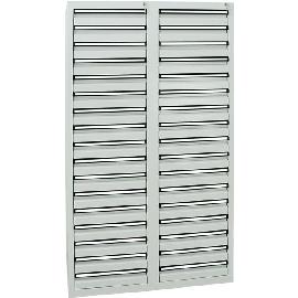 Schubladenschrank, 1800x1000x500 mm, Schubladen 34x 100 mm Produktbild