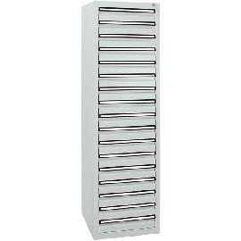 Schubladenschrank, 1800x500x500 mm, Schubladen 17x 100 mm Produktbild