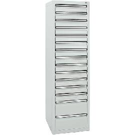 Schubladenschrank, 1800x500x500 mm, Schubladen 13x 100/2x 200 mm Produktbild