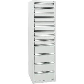 Schubladenschrank, 1800x500x500 mm, Schubladen 9x 100/4x 200 mm Produktbild
