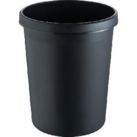 Papierkorb 45 l 480 mm schwarz helit Produktbild
