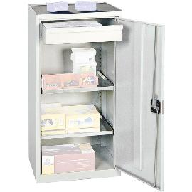 Werkzeug- und Materialschrank Serie 2000, 1 Schublade, 2 Fachböden Produktbild