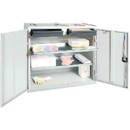 Werkzeug- und Materialschrank Serie 3000, 2 Schubladen, 2 Wannenböden Produktbild