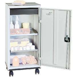 Werkzeug- und Materialschrank Serie 3000, 1000x500x500 mm, 1 Schubladen 100 mm, 2 Wannenböden, Rollenuntersatz Produktbild