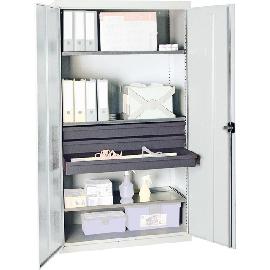 Werkzeug- und Materialschrank Serie 3000, 3 Großraumschubladen, 3 Wannenböden Produktbild