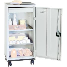 Werkzeug- und Materialschrank Serie 2000, fahrbar, 1 Schublade, 2 Fachböden Produktbild
