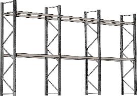 Palettenregal (Starterset), feuerverzinkt Produktbild