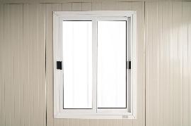 Fenster inkl. Gitter, Aluweißes Schiebefenster 760x1020mm (Aufpreis) Kein Separatversand Produktbild