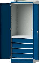 Modulgehäuse Schranksystem, HxB 2200x865 mm, Traglast 100 kg Produktbild