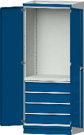 Modulgehäuse Schranksystem, HxB 2200x865mm, Traglast 200 kg Produktbild