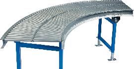 Klein-Rollenbahnen-Kurve 45°, Typ CE121 Produktbild