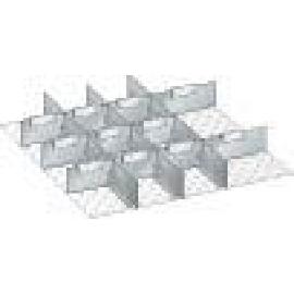 Trennwände (27x27), 3 Schlitzwände, 9 Trennbleche (6 E), 2 Trennbleche (9 E) Produktbild