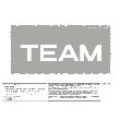 Truflex Emblem "TEAM" weiß Produktbild img1 S