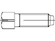DIN 479 8.8 M 20 x 50 SW 22 S Produktbild