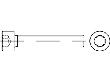 ISO 4762 8.8 M 12 x 70 mit Gew. bis Kopf S Produktbild