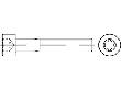 ISO 14579 8.8 M 5 x 35 galv. verzinkt gal Zn S Produktbild