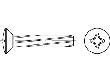 DIN 7516 Stahl E M 3 x 10 -H galv. verzinkt gal Zn S Produktbild img1 S