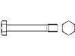 DIN 7964 A 2 M 10 x 35/12,5 -KD1-K A 2 S Produktbild
